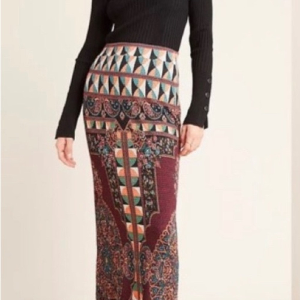 Farm Rio for Anthropologie Skirt M